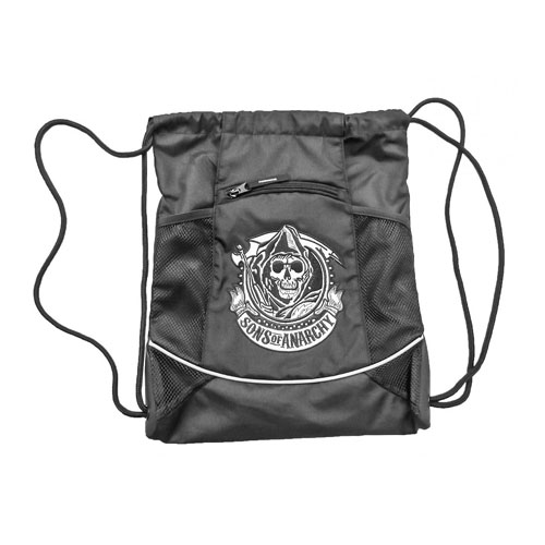 Sons of Anarchy Reaper Drawstring Bag